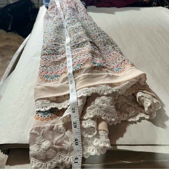 Anthropologie Maeve Violetta Sheer Floral Sleeveless Summer Dress - Picture 16 of 16